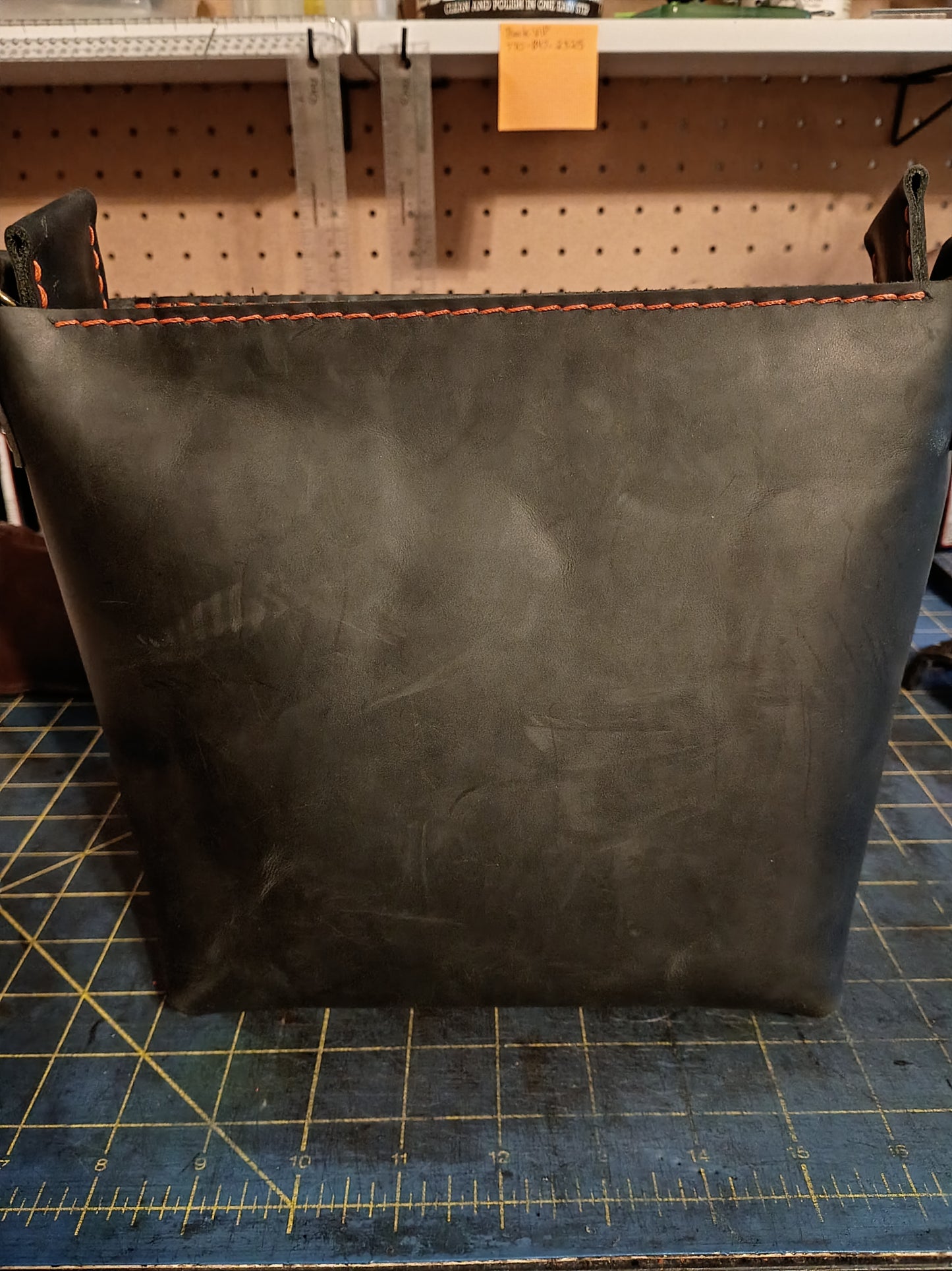 Pumpkin face mini-tote purse